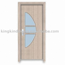 Puerta de madera barato del Interior de la puerta/MDF del PVC (JKD-659) para dormitorio diseño